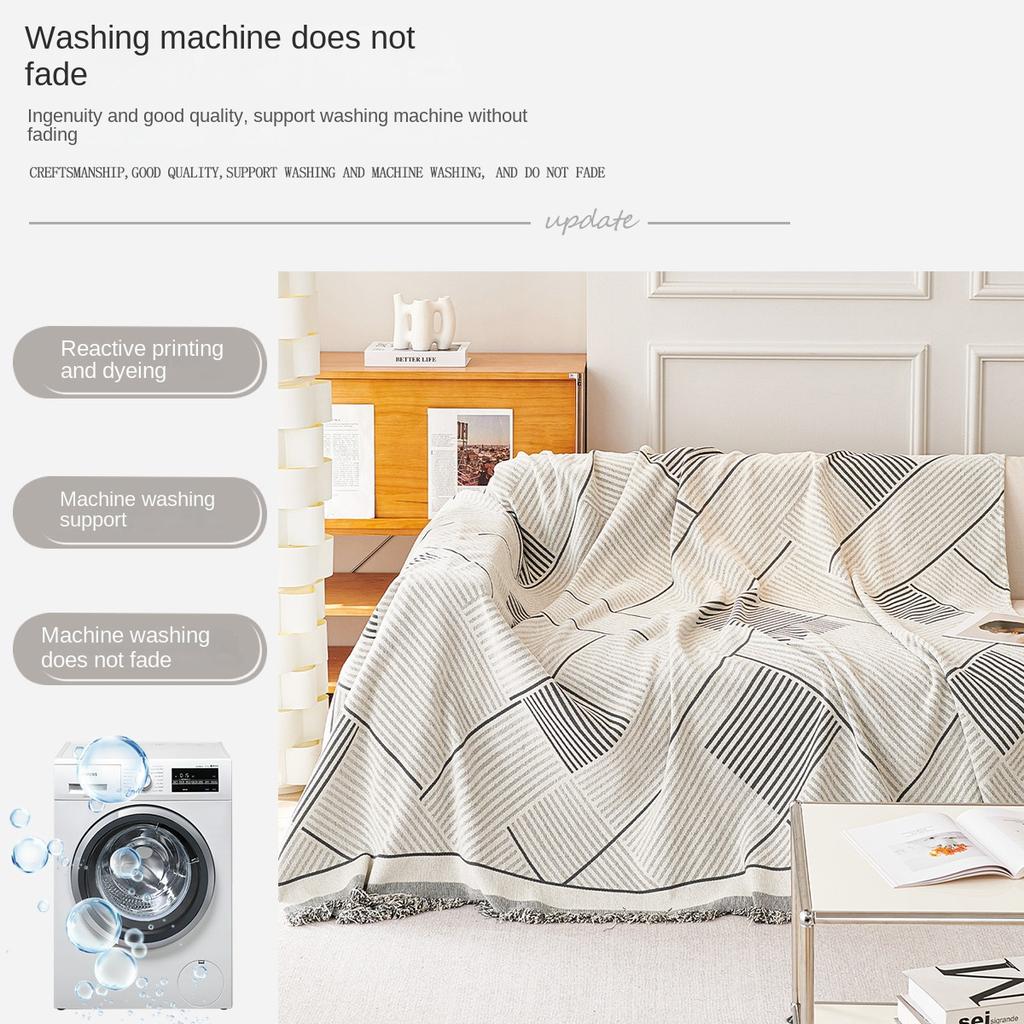 Sedací deka Moderní obývací pokoj Dekorativní povlak na ručník