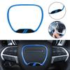 Steering Wheel Trim Decor For Dodge Challenger/Charger/Durango 15-21 Light Blue