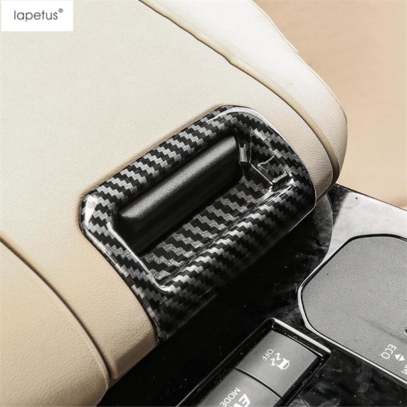 Carbon Fiber Window Lift / Gear Shift Panel / Water Cup / Air AC Cover Trim Accessories For Toyota Highlander / Kluger -2025