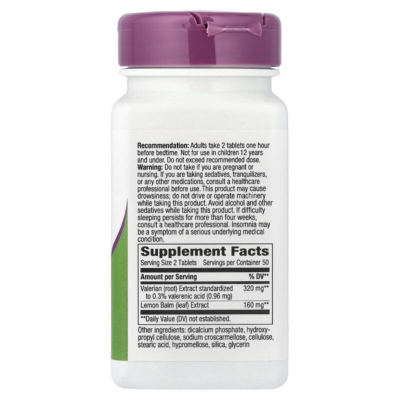 Valerian Nighttime™, 100 Tablets