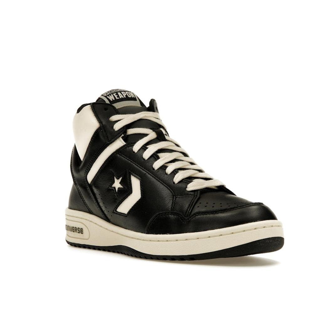 Converse Weapon High Old Money Pack - Black Natural Ivory Unisex Sneakers A04400C