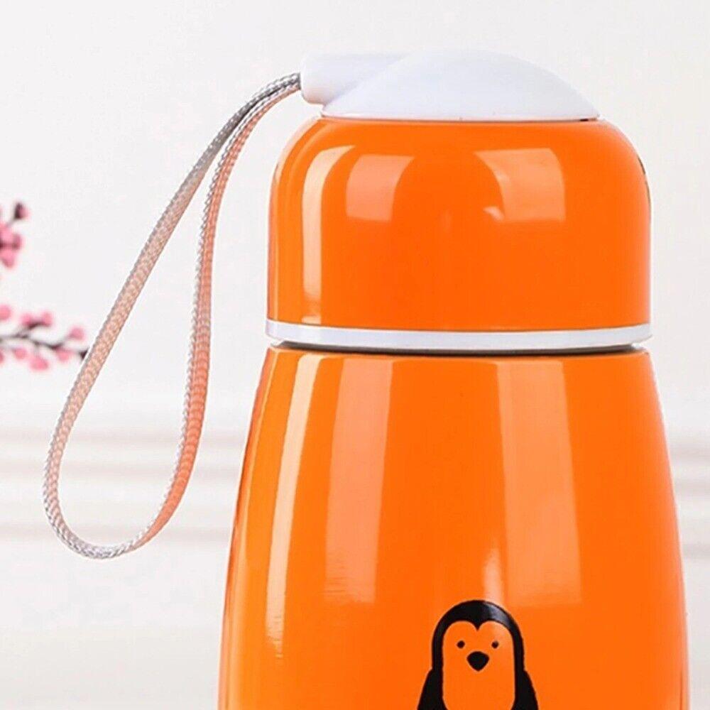 Edelstahl Mini Pinguin Thermobecher Thermoskanne Vakuumflasche Sportbecher