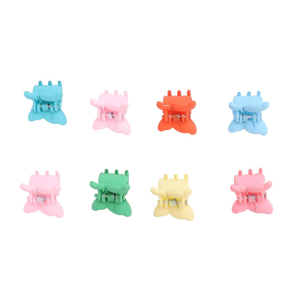 100pcs Mini Claw Clips Butterfly Tiny Cute Hairpin Hair Accessories Children Mix Color Hair Clamps