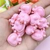 Home Party Supplies Crown Heart for Bracelet Necklace Accessories Jewelry DIY 12pcs Loose Beads Charms 21.4*24.4mm Pendants Material With Hole