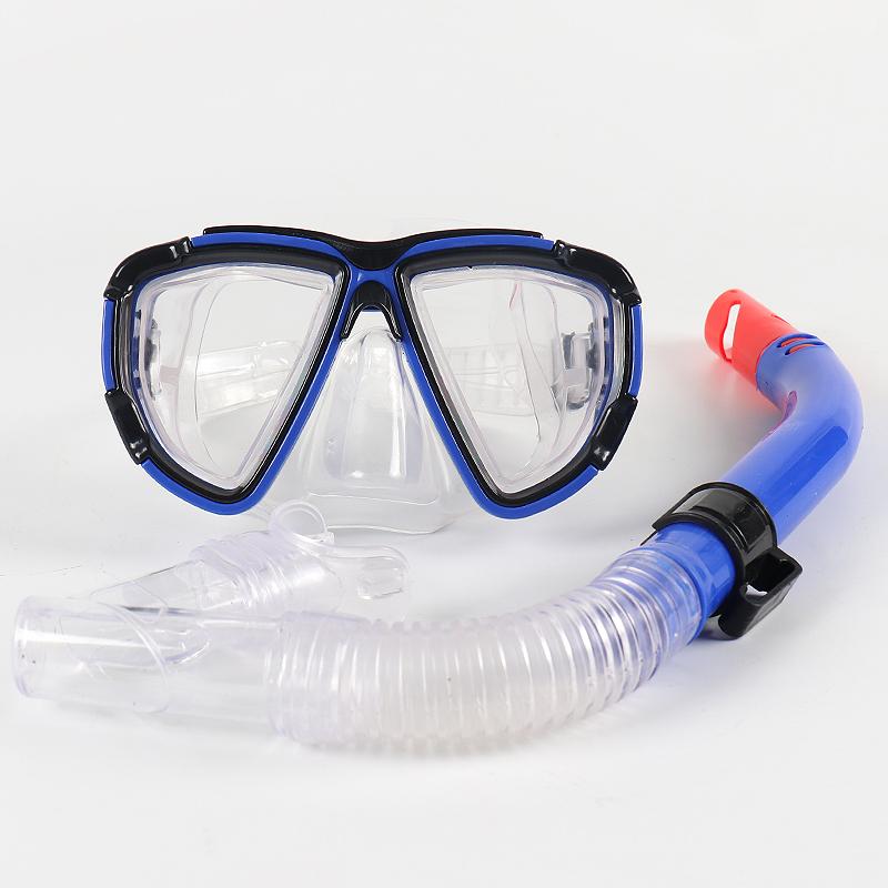 Custom Logo High Quality Unisex Snorkel Adult Anti Fog Swimming Goggles Scuba Diving Mask