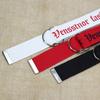 Nylon Unisex Women Men Thai Printing Double Buckle Waist Belt Unisex Belt Nylon Belt Waistband