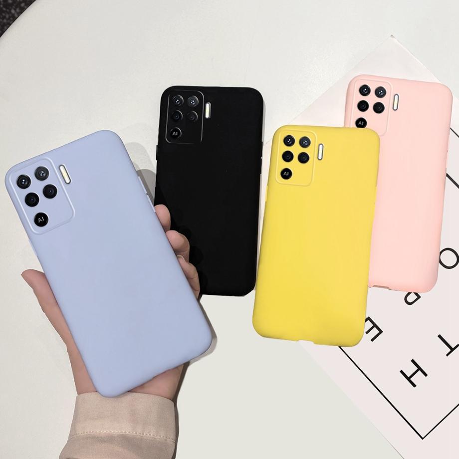 Voor Oppo A94 A74 A54 Hoesje TPU Zacht Siliconen Telefoonhoesje Voor OPPO A94 5G A74 5G Cover OPPO CPH2203 Schattige Bumper Shell Cover