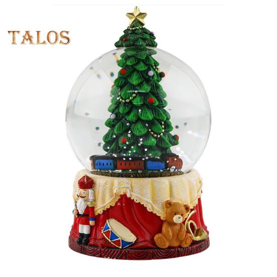 

Рождественский снежный стеклянный шар, мини-шар для елки с закрученными блестками, настольный прозрачный шар, украшение, подарок для детей, семьи, друзей зелёный