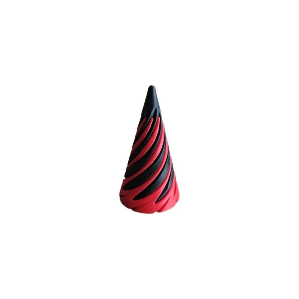 3D Printing Spiral Cone Pyramid Decompression Toy Creative Crossing Sculpture Stress Relief Gift