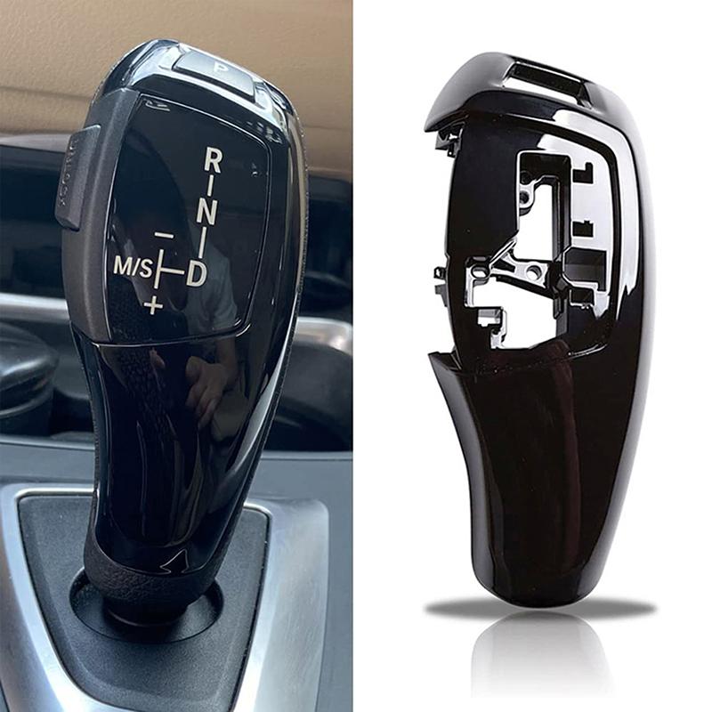 Car Gear Stick Shift Knob Handle Cover For BMW 1 2 3 4 5 6 7 Series F20 F21 F22 F23 F30 F31 X3 F25 X4 F26 LHD Auto Accessories