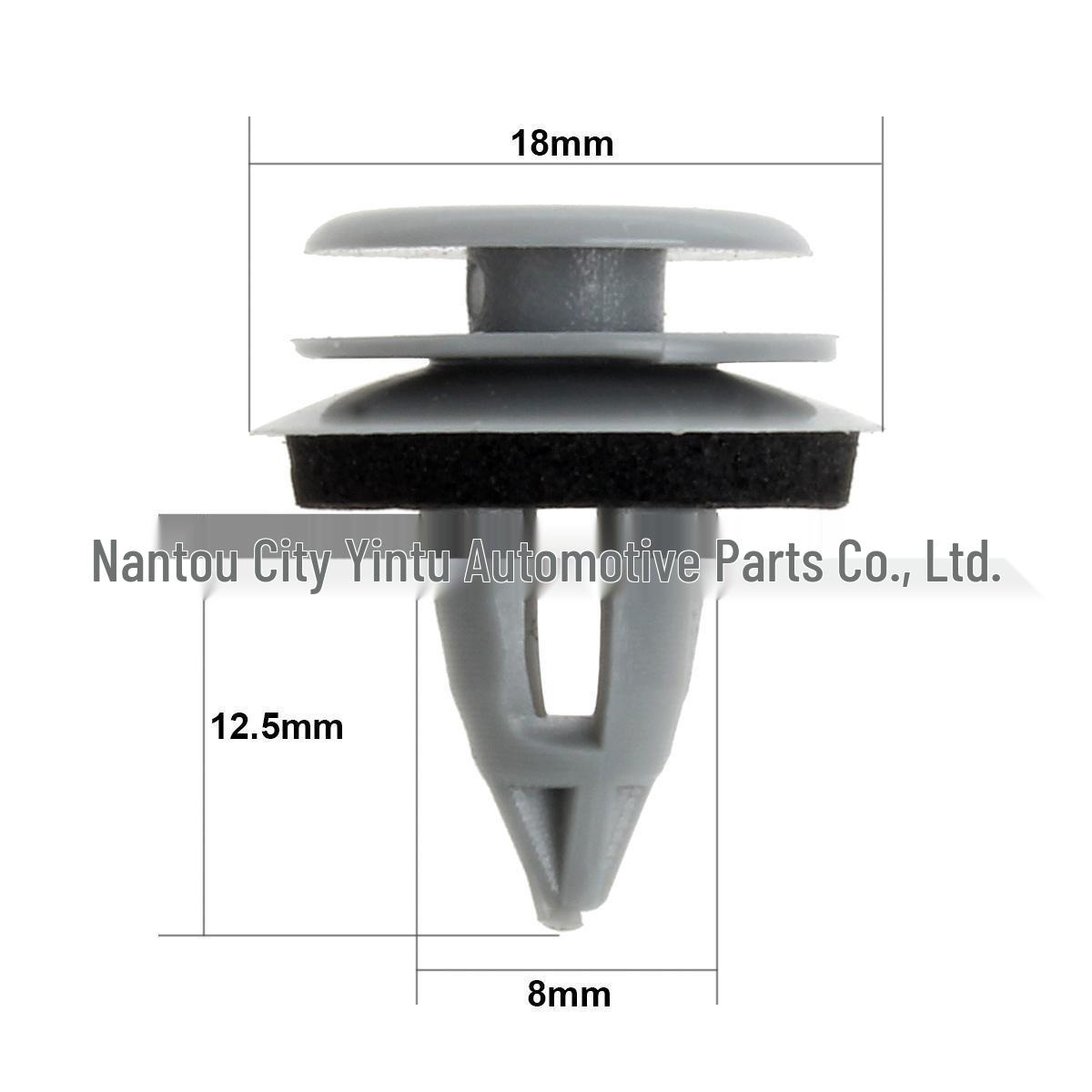 

Gray Door Panel Trim Clips for BMW - Plastic Nylon Fasteners Winning Way