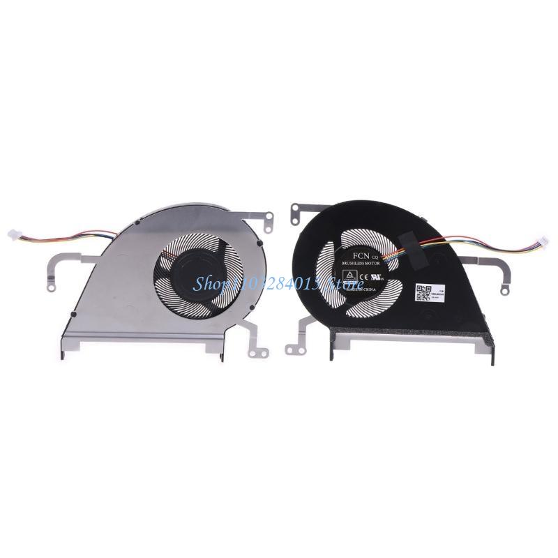 R6FF for vivobook S15 Laptop CPU Cooling Fan 5V 0.5A 4Pin Notebook CPU Radiator