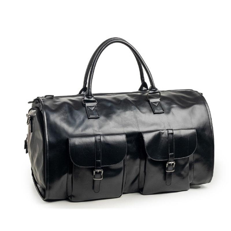 Convertible Travel Clothing Carry On Bag 2 In 1 Hanging Suitcase Travel Bag For Suits Business Trips Durable Design Lightweight Travel Accessories