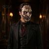 Detailed Scar Texture Mask Halloween Horror Mask, Creepy Latex Adjustable Strap Scary Fancy Flexible Fit for Party Cosplay Costume Haunted House Prop