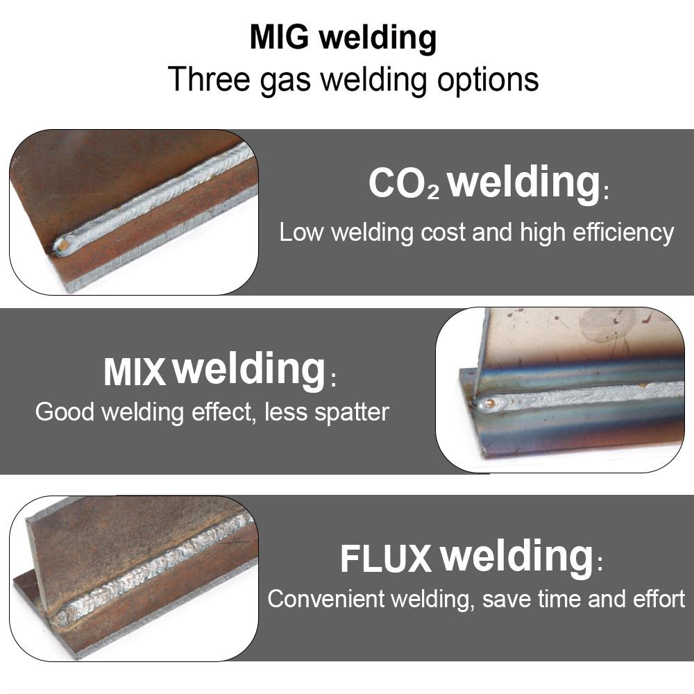 [EU plug]HITBOX 5 In 1 MIG Welder TIG MMA 220V Semi-Automatic Welding Machine Inverter Mixed Gas MT2000 Second Generation Metal Decoration Tool
