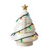 Ball Christmas Tree Ornament Fun Football Xmas Tree Decoration Basketball Tree with Golden Star Topper for Festive Holiday Decor
