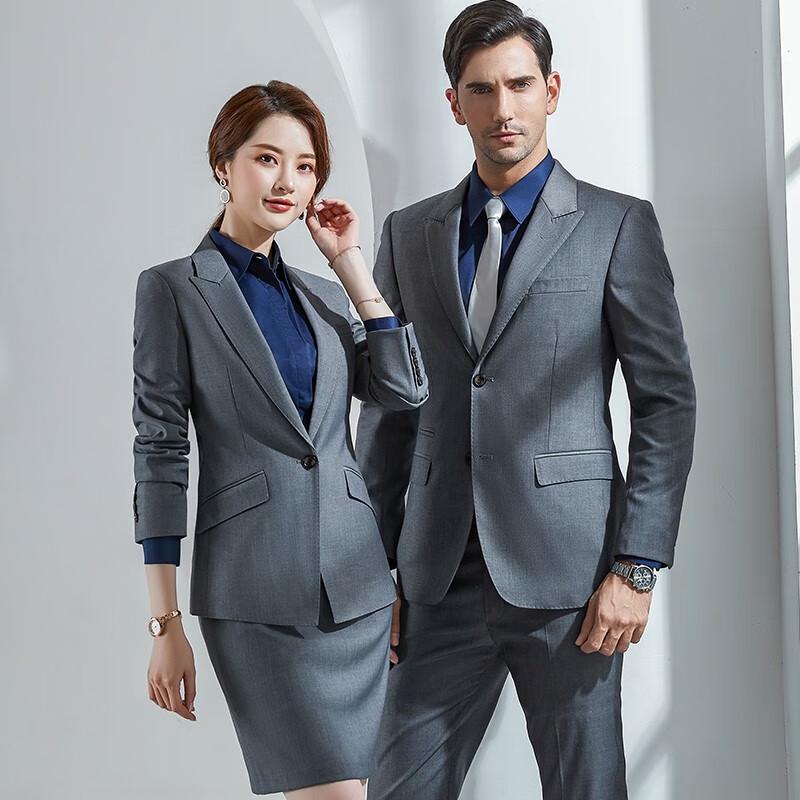 Мужской и женский приталенный деловой костюм Tieluoman LYH388 30