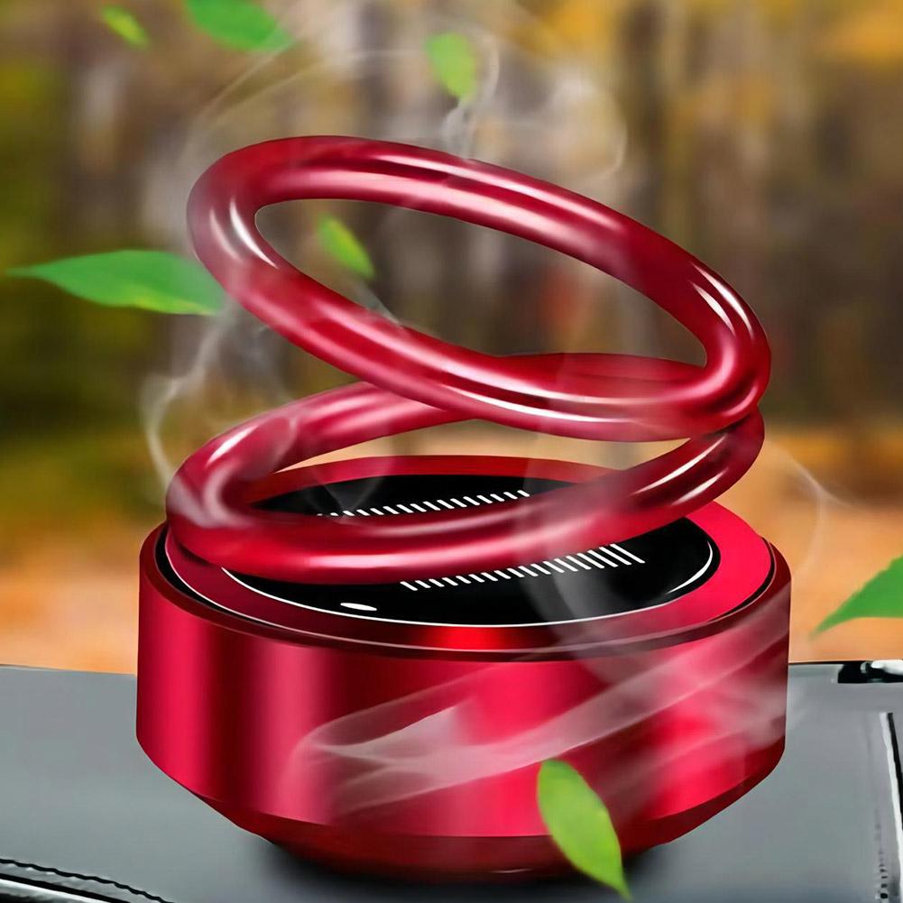 NEW Solar Car Air Freshener Car Aromatherapy 360 Degree Rotation Perfume Fragrance Auto Flavoring Car Interior Decor Accessories