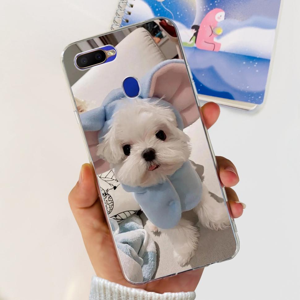 

Silicone Phone Case for OPPO A5S Casing AX5s CPH1909 Soft TPU Back Cover For Oppo A7 AX7 CPH1901 CPH1903 Cases Capa Coque Fundas OPPO A5s