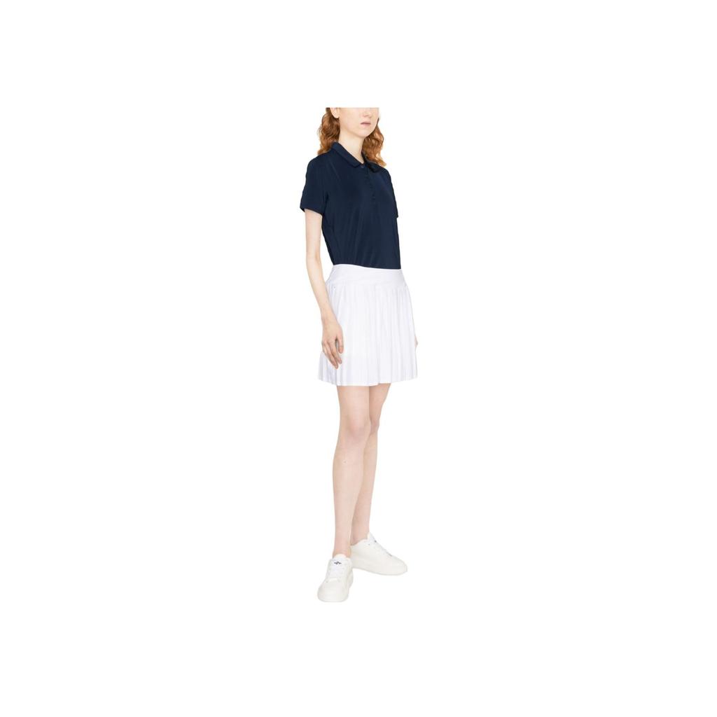Adidas Solid Color Pleated Golf Skirt Comfortable Casual Women Skirts White HS8951