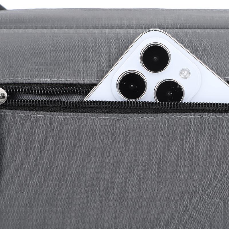 New Fashion Men's Crossbody Bag – Big Capacity Nylon Shoulder Bag with Multiple Pockets for Work & Travel