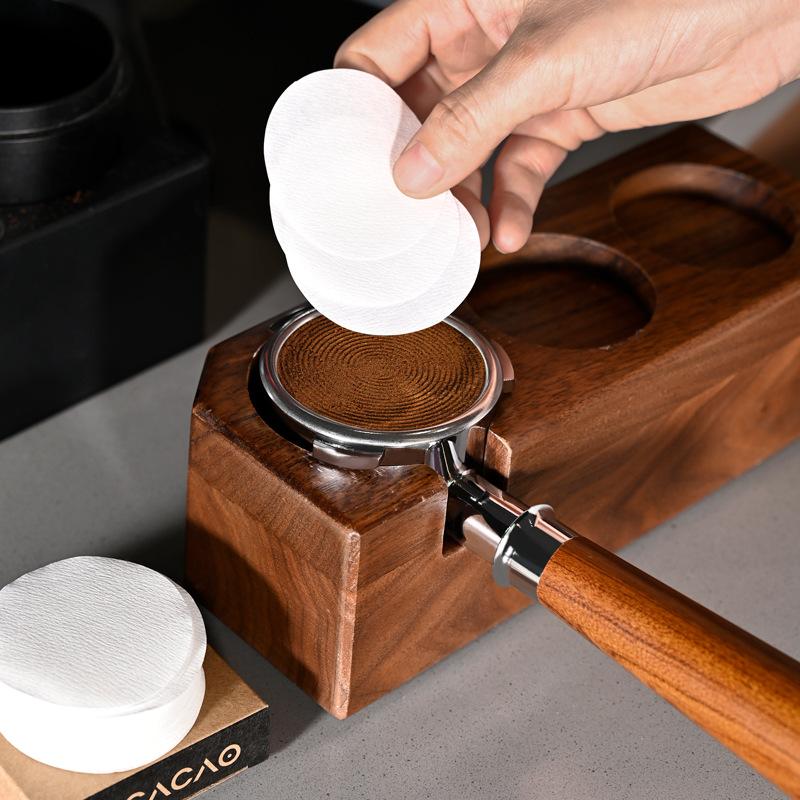 100Pcs Espresso Paper Filters 51/53/58mm Puck Screen For Delonghi Breville Portafilter Machine Tools Coffee Filter Paper.