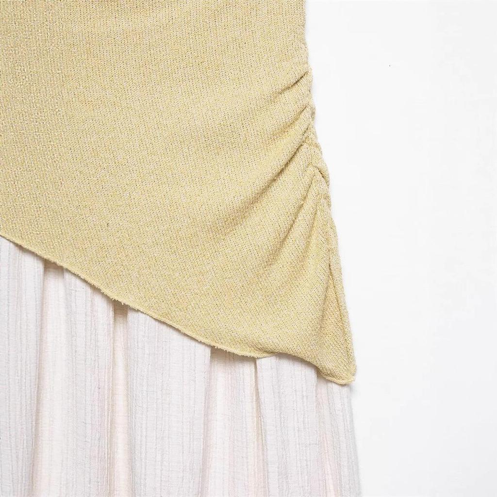 TAOP&ZA Women's Elegant Slimming Halter Dress - Summer 1165001