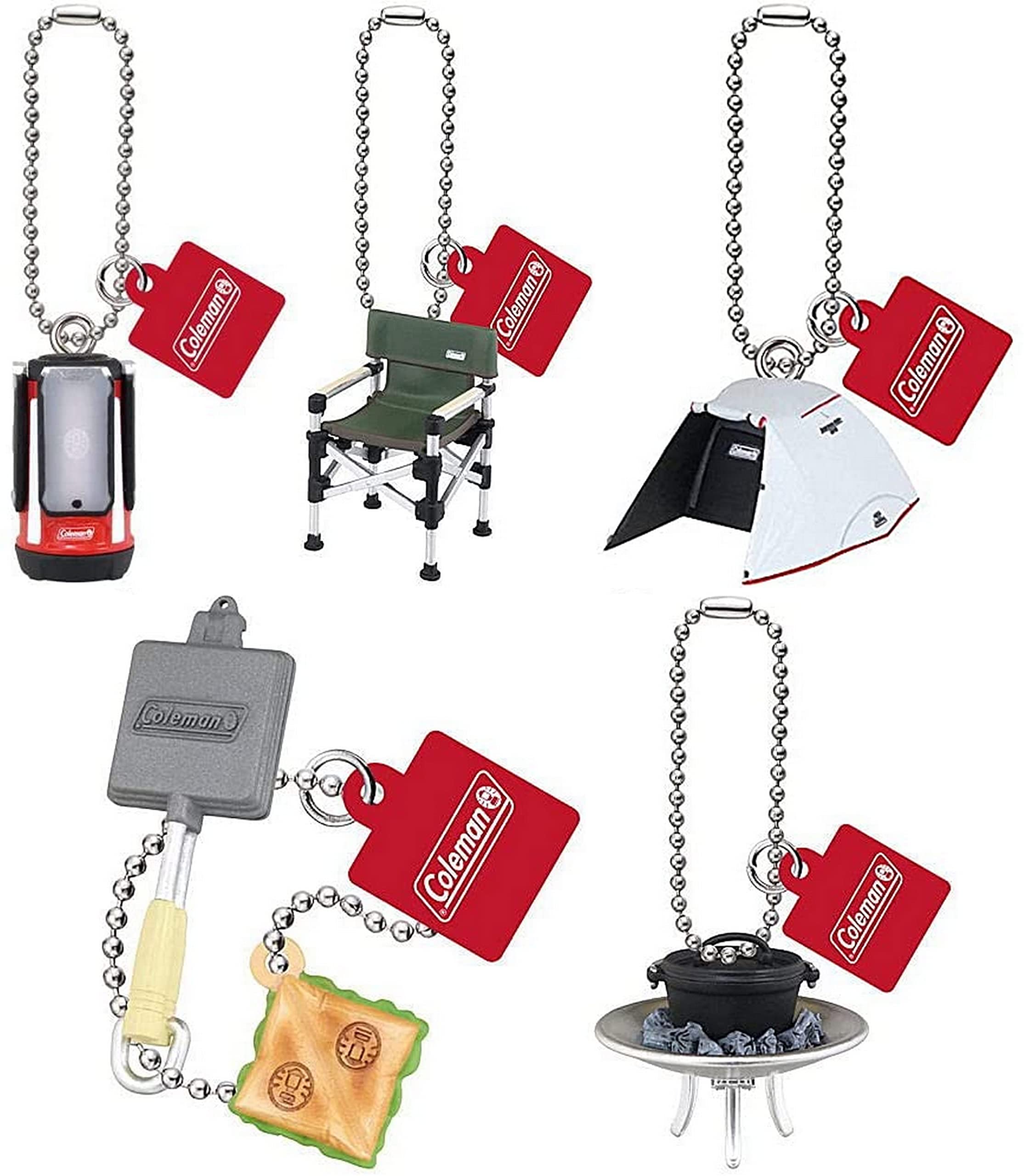 

Coleman Camping Goods Mascot 2 of 5 Gachapon Capsule Toy [Set (Complete)]