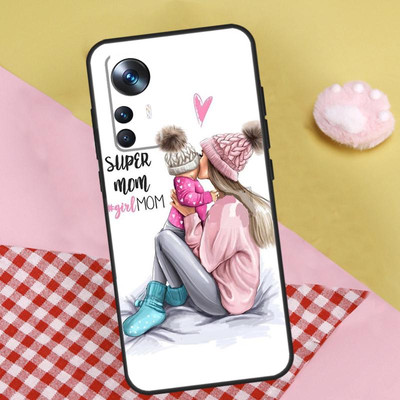 Baby Mom Daughter Girl Son Dad For POCO F5 F3 M5s F4 X4 GT X5 X3 Pro Case For Xiaomi 13 Ultra 11T 12T 13T Pro 12 Lite 12X