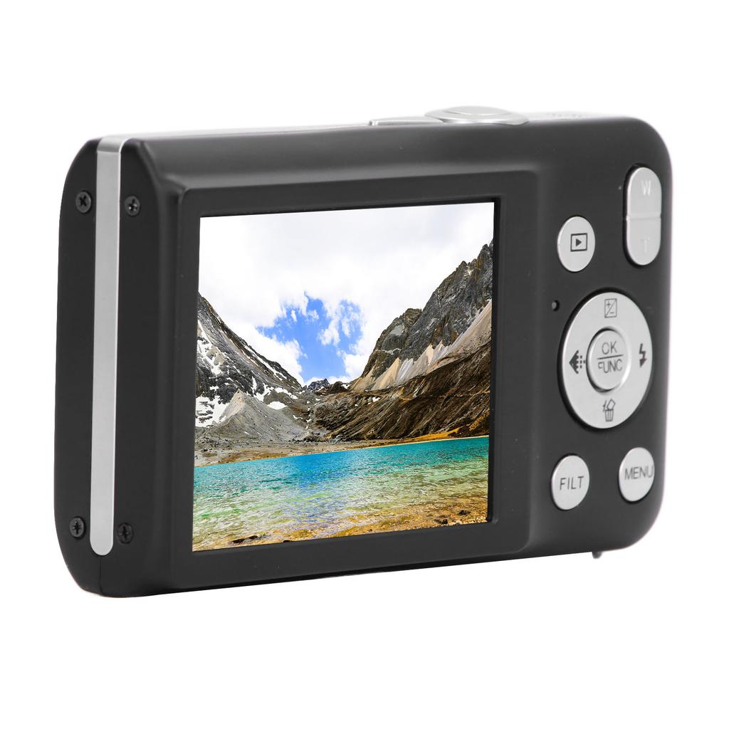 Digital Camera HD 68MP 2.7in Screen 16X Zoom Timer Shoot Beauty Filter Video Recording Compact Digital Camera