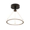 LED Hollow Chandelier Energy Saving Hanging Indoor Light Dimmable Wrought Iron Chandelier Protect Eyes for Bedroom Bathroom