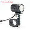 2x 360° Rotatable Motorcycle ATV Bar Mounting Bracket Clamp For  Head Fog Light