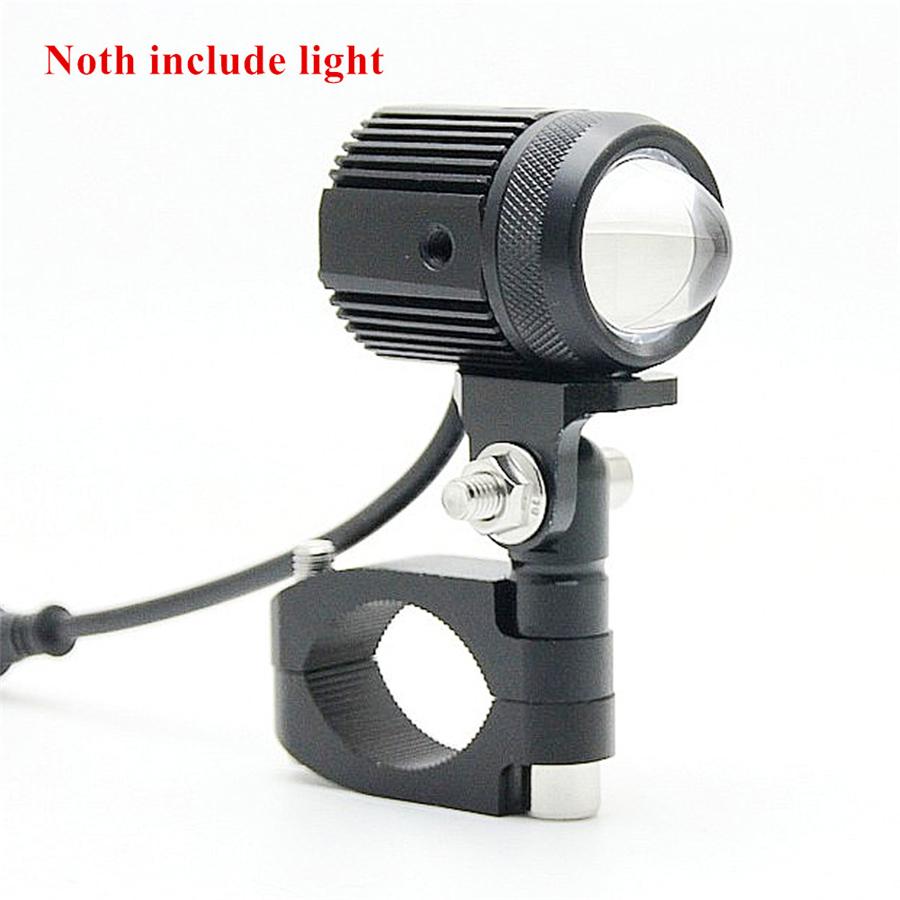 2x 360° Rotatable Motorcycle ATV Bar Mounting Bracket Clamp For  Head Fog Light