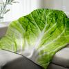 115×150cm Rectangle Nap Blanket Cabbage Blanket Summer Air Conditioning Cover Blanket Office Single Comfortable Cabbage Blanket