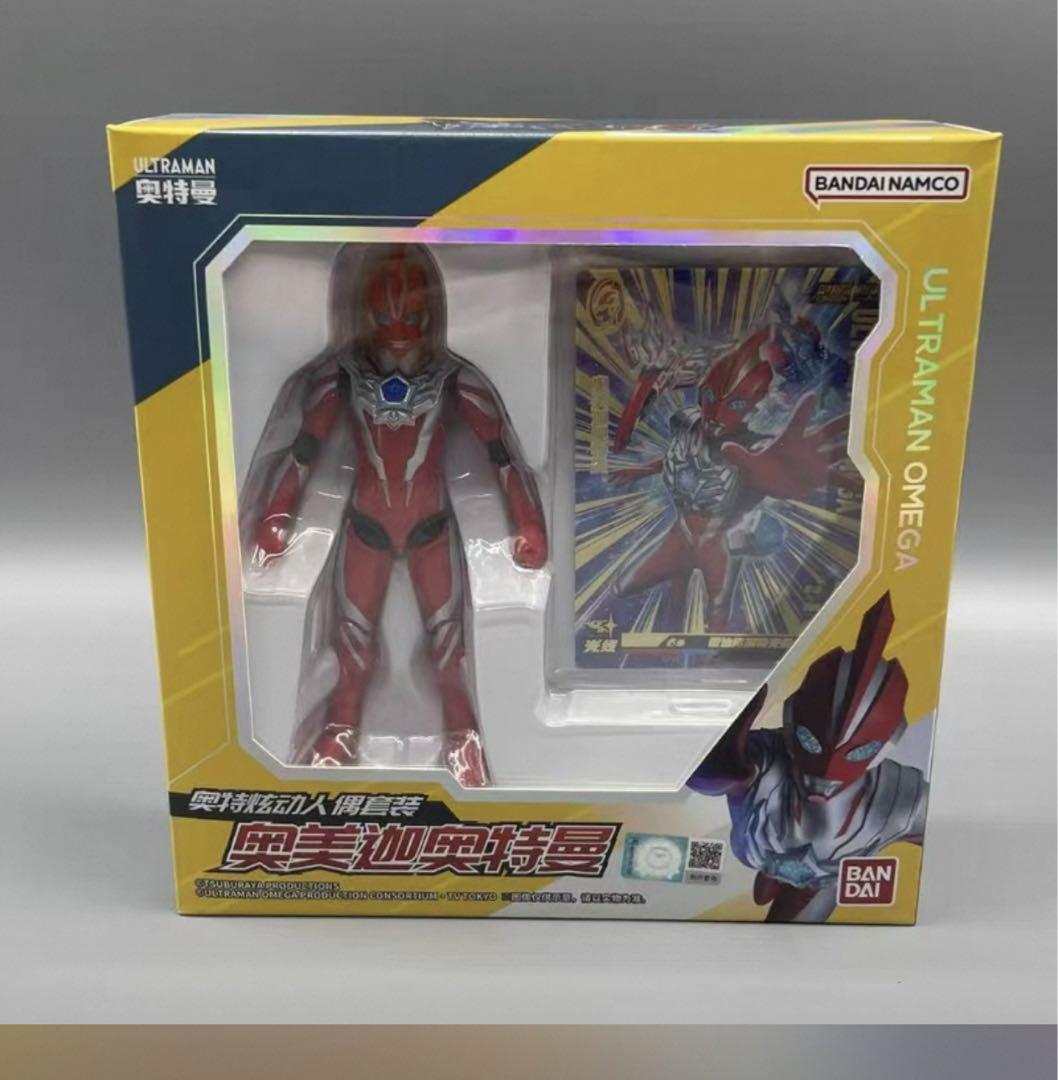 

[Б/У] Эксклюзивная для Китая карточка Ультрамен Омега, ультра-экшн-фигурка