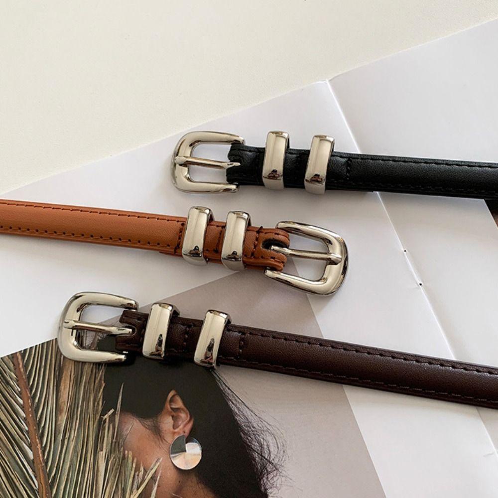 Adjustable Women's Belt Korean Style Jeans Waist Band Fashion Y2k Waist Belt  Trouser Decoration