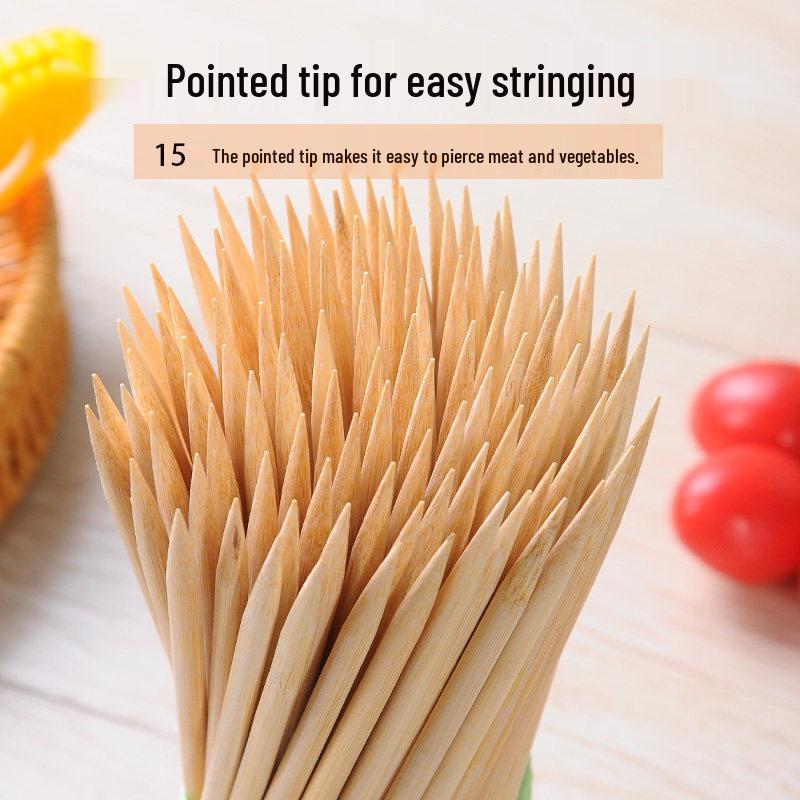 ZISIZ BBQ Bamboo Skewers