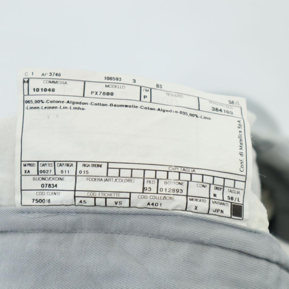 Armani Collezioni Long Pants L Gray Biggs Men's Used