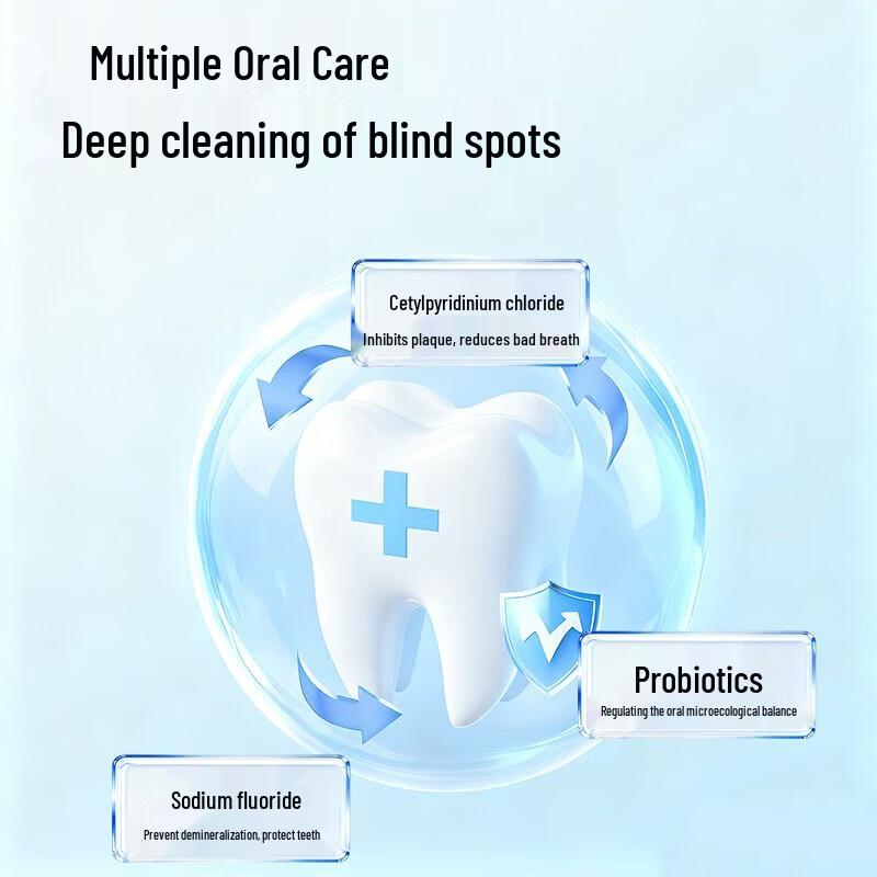Dr. Teeth Probiotic Gum Care & Whitening Mouthwash
