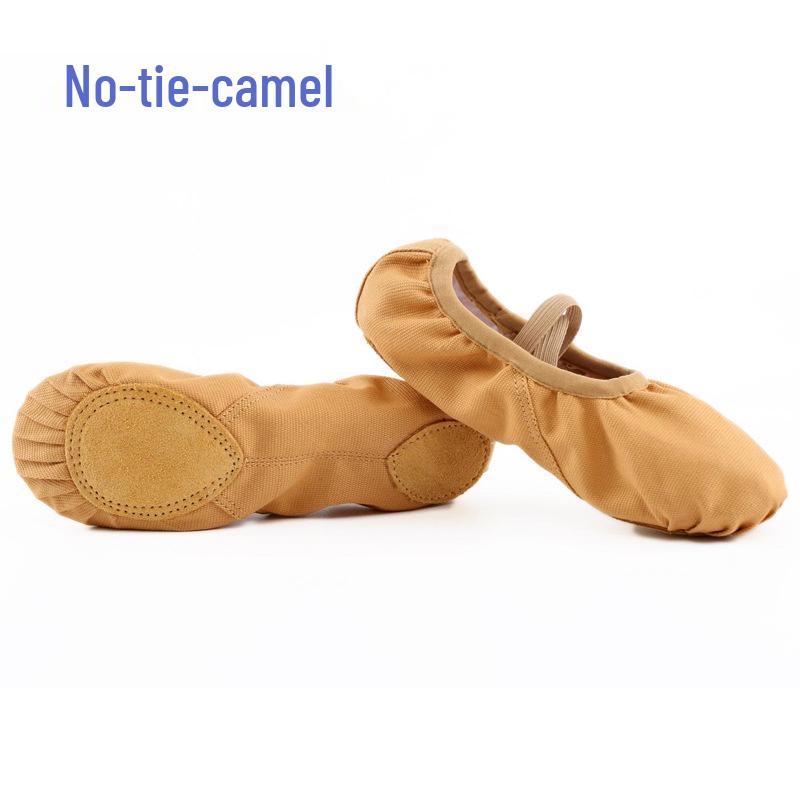 Camel Soft Sole Cat Paw Dance Shoes for Women and Children – Indoor Ballet & Yoga Footwear