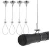 Cuerda de Soporte Ajustable para Barra de Cortina de Ducha Para Barras Curvas/en Forma de L/Cortinas