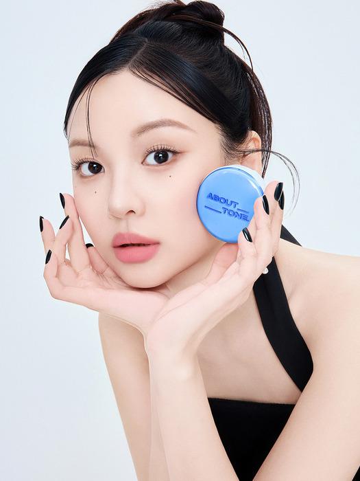 ABOUT TONE [Set of 2] Powder Pact (Blur/Air Fit/Glow/Sebum Cut)