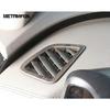 Front Air Condition AC Vent Outlet Cover Trim For Kia Carnival KA4 -2024 2025 Carbon Fiber Interior Accessories Car Styling