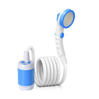 Outdoor Camping Shower Portable Electric Shower Pump Waterproof 5000mAh Recharge Battery for Hiking Travel Beach Pet Watering