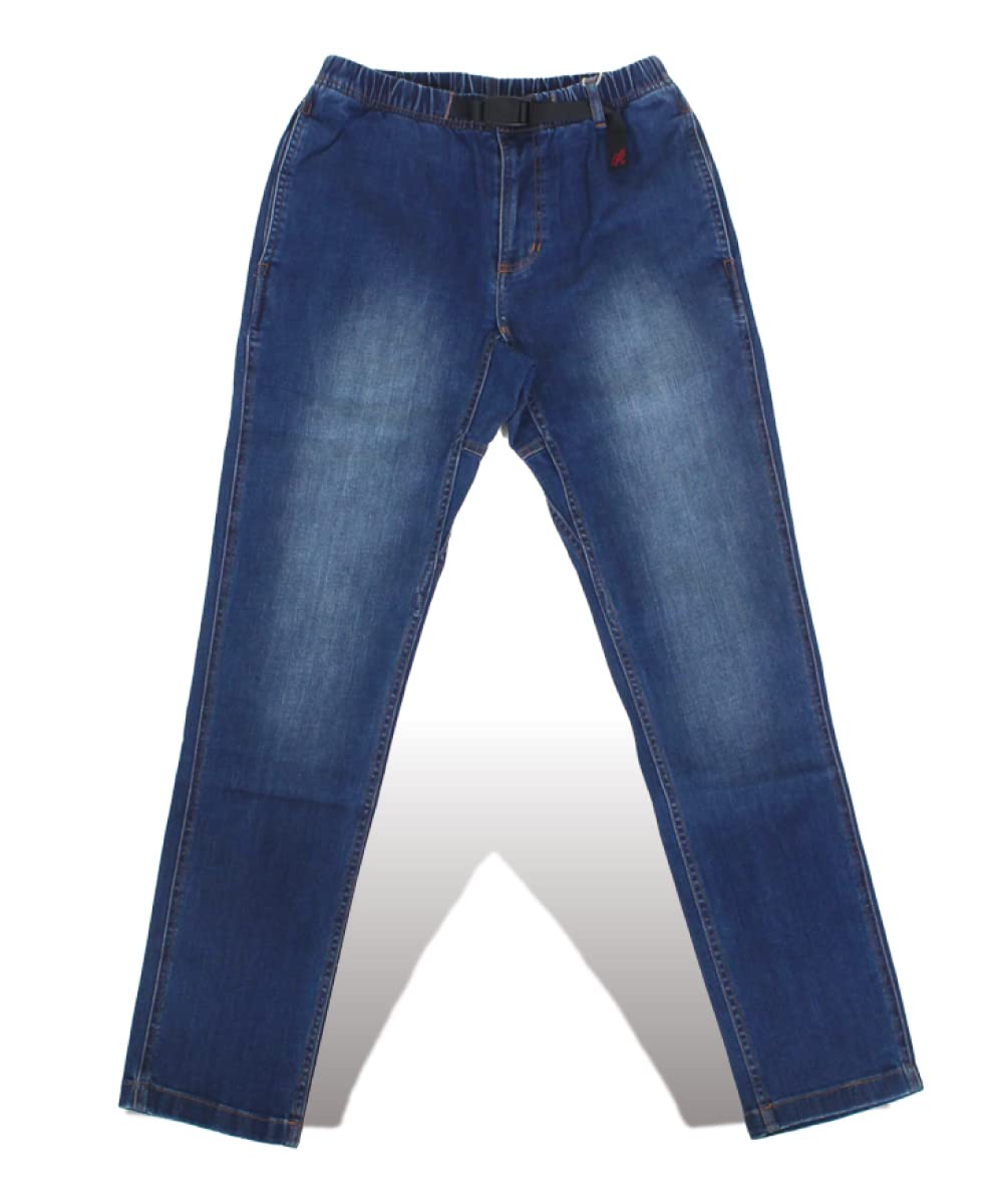 

Gramicci Эластичный Деним Новые Узкие Брюки, Облегающие Укороченные, G113-OGSD (XL, Тёмно-поношенный)