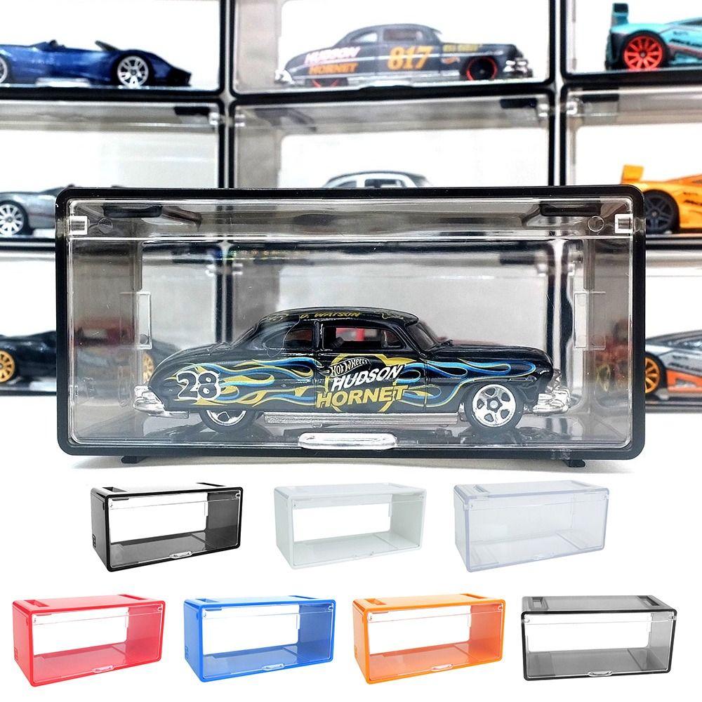 Stackable Wind and Fire Wheel Display Box Transparent Alloy Car Model Storage Box Model Storage