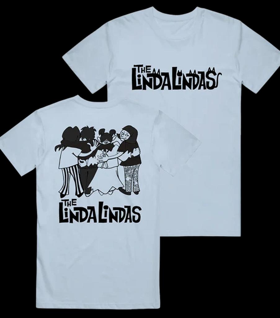 NEW The Linda Lindas blue 2 sides shirt All sizes 1F2522