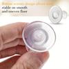60pcs Clear Plastic High Heel Protectors & Silencers 3 Size for Weddings Event Prevent Heels From Sinking On Grass Gravel Bricks