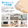 Anboli Transparent Corner Corner Table Table Corner Set of Soft Prevents Injuries for Babies and Perfect for Protects Furniture Desk and Includes 3M
