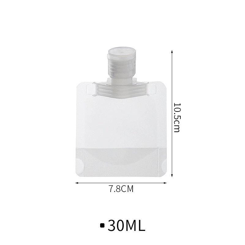 Portable Cosmetic Lotion & Shampoo Dispensing Bag with Thick Seal